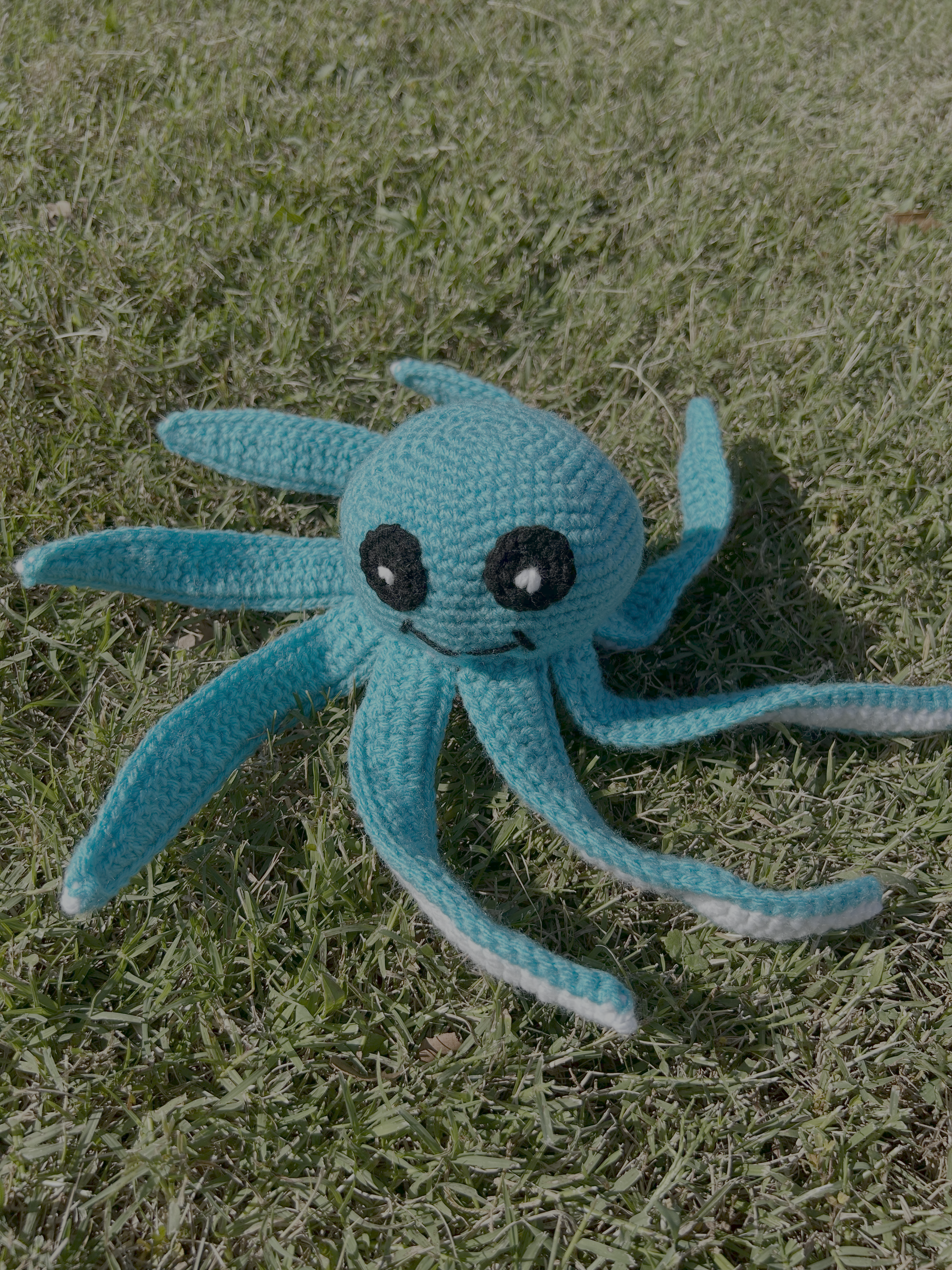Blue Octopus Amigurumi