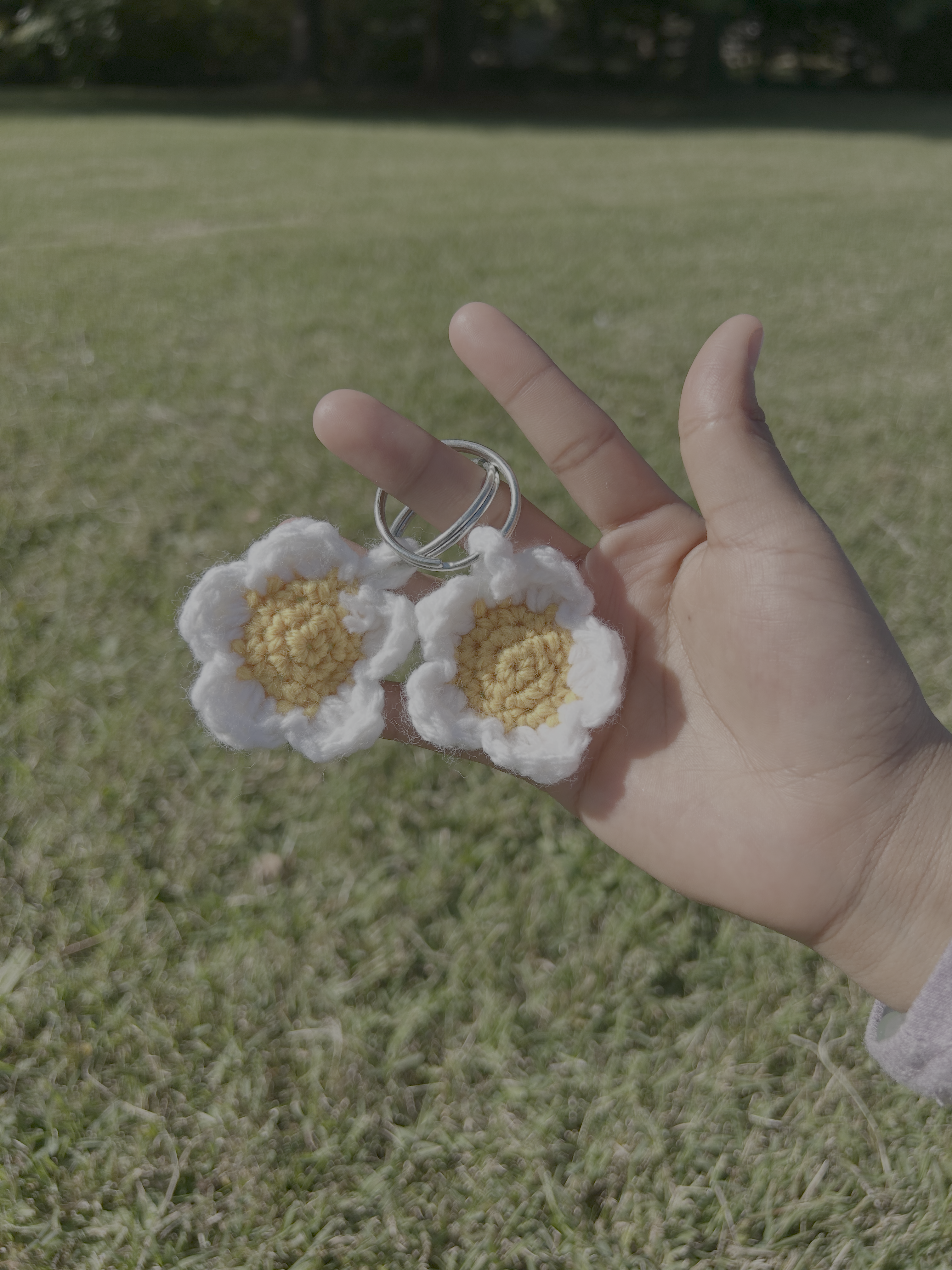 Daisy Keychain