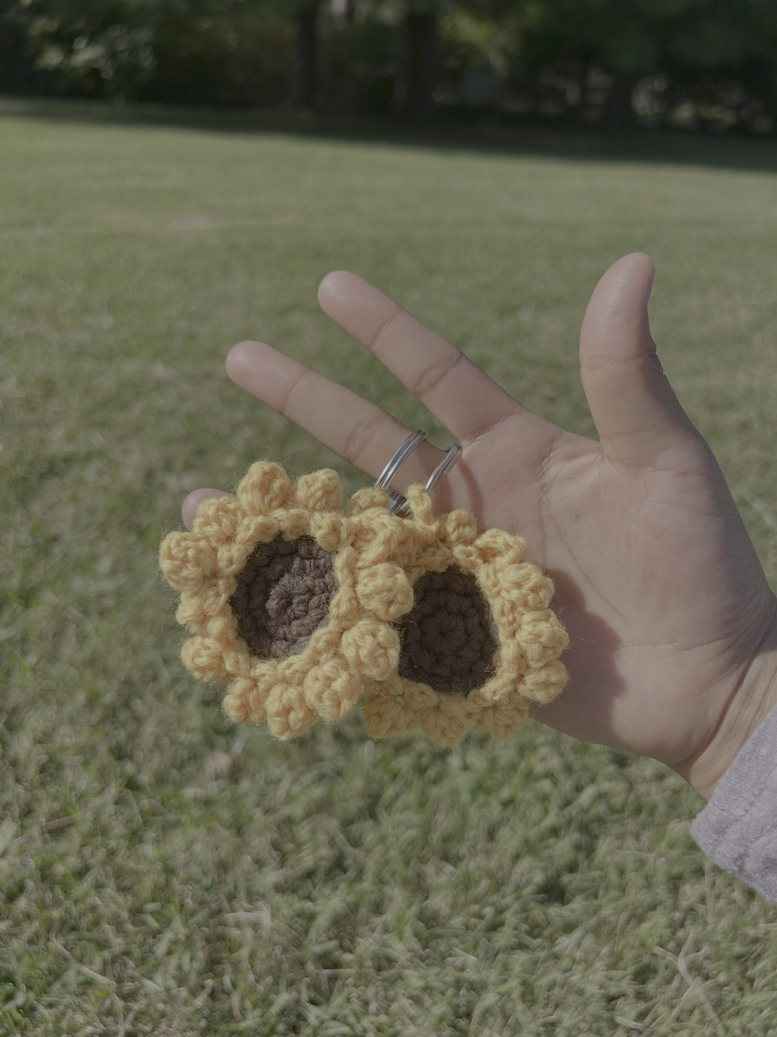 Sunflower Keychain
