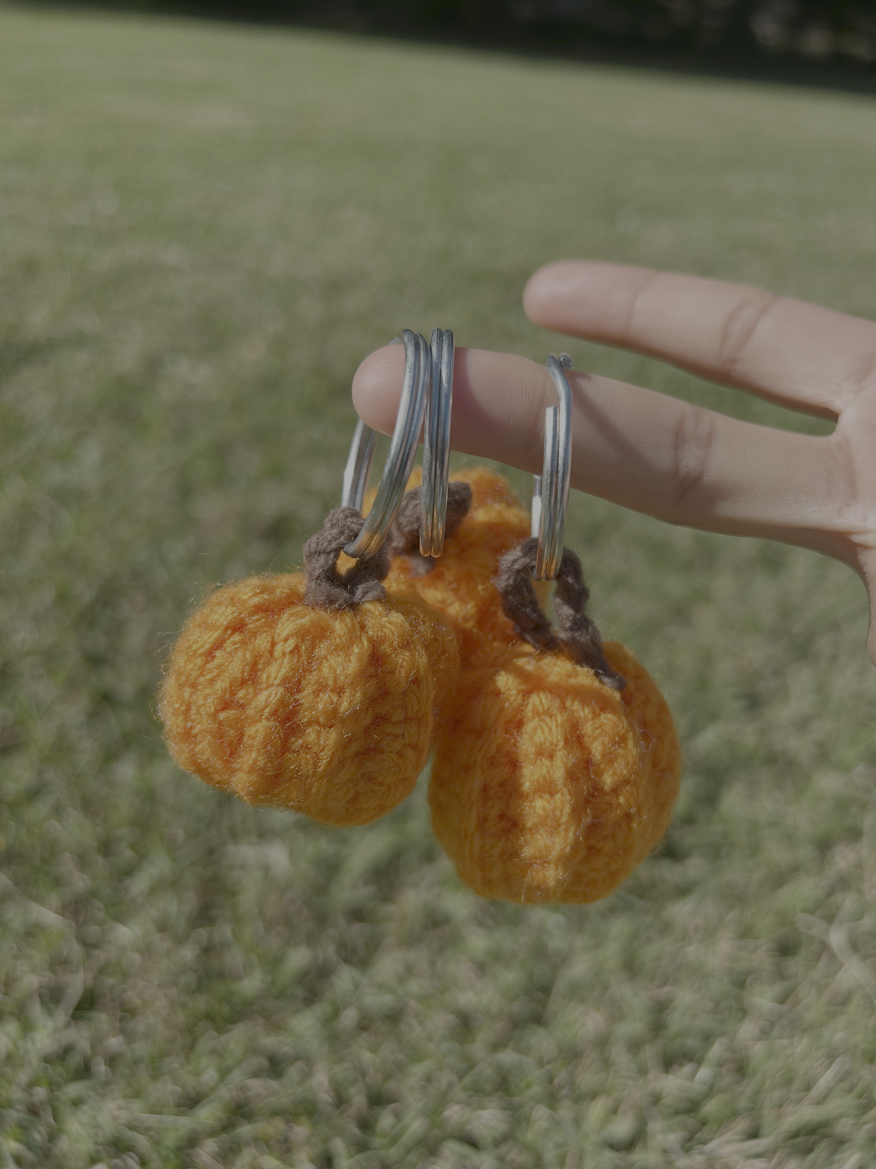Pumpkin Keychain